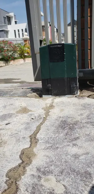 Electric Motorized Sliding Gate B Y Teso Tech