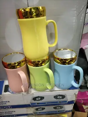 Fashion Tea Mug With Mirror Cover