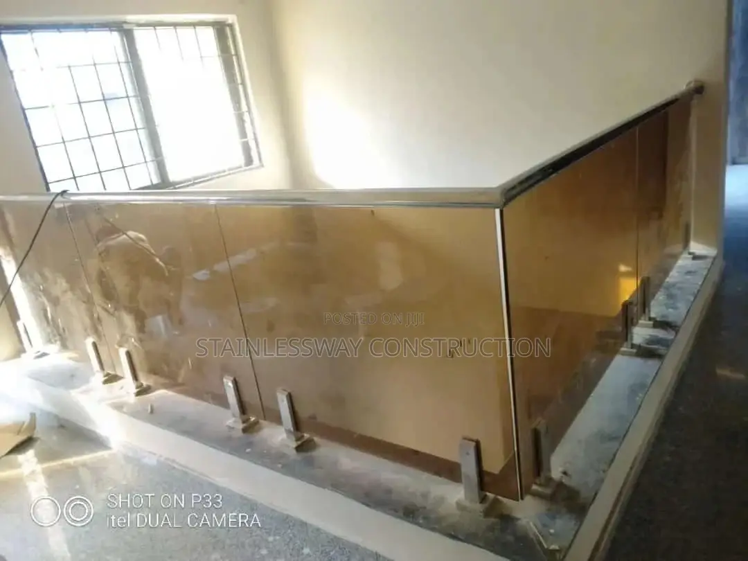 Tinted Frameless Glass Work