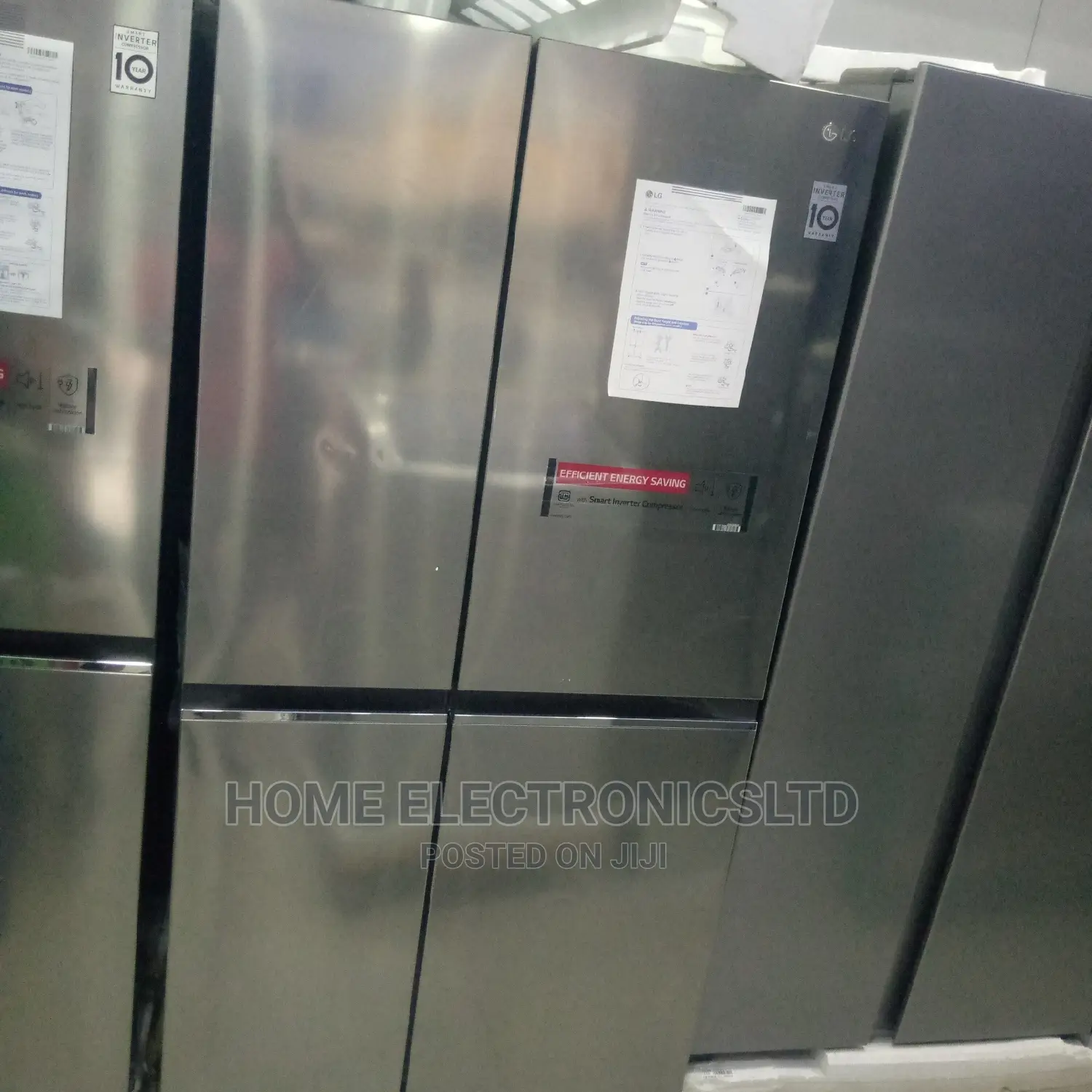 Lg Side By Side Refrigerator 414 Liters