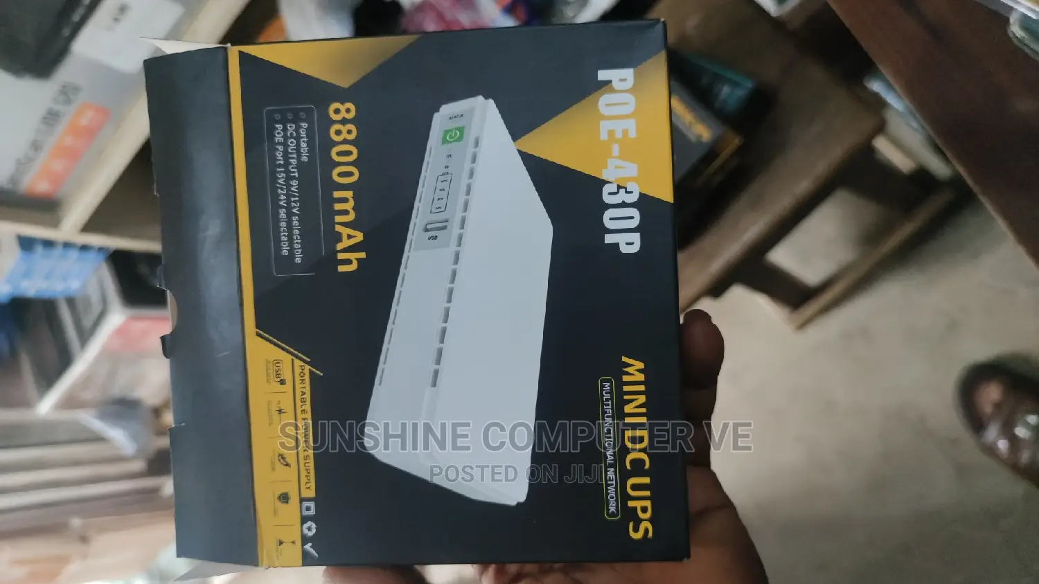 Poe Power Bank Router