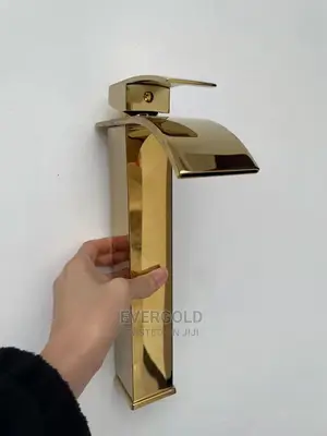 Golden Long Basin Mixer Available