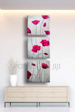 Colourful Flower Wall Frame