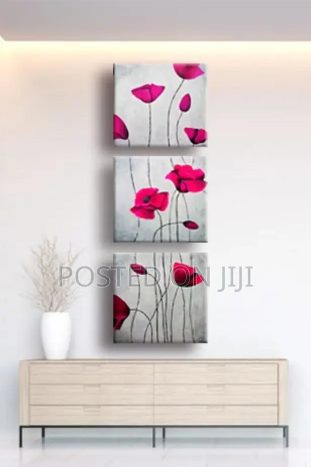 Colourful Flower Wall Frame