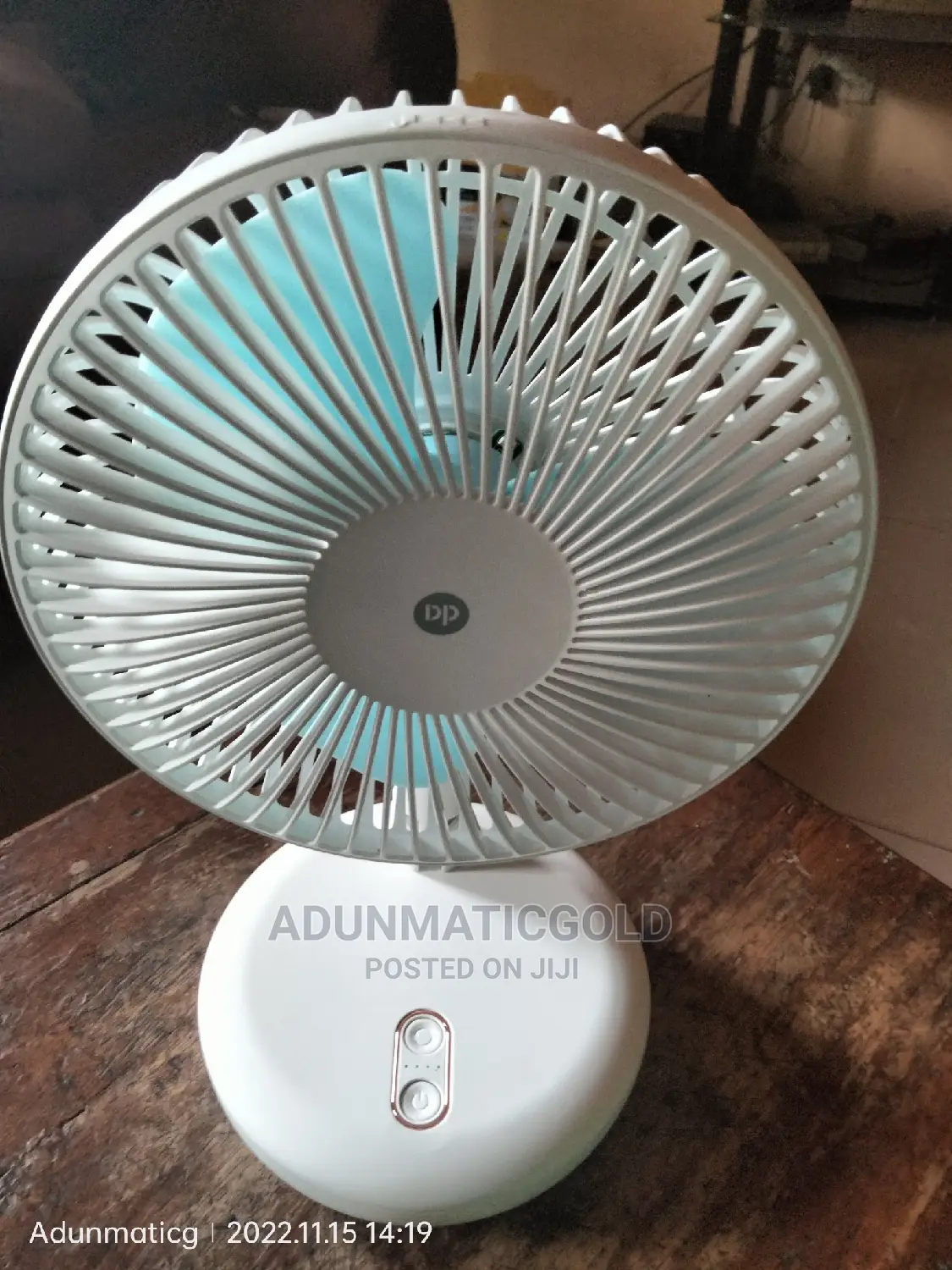 Desktop Portable Rechargeable Fan
