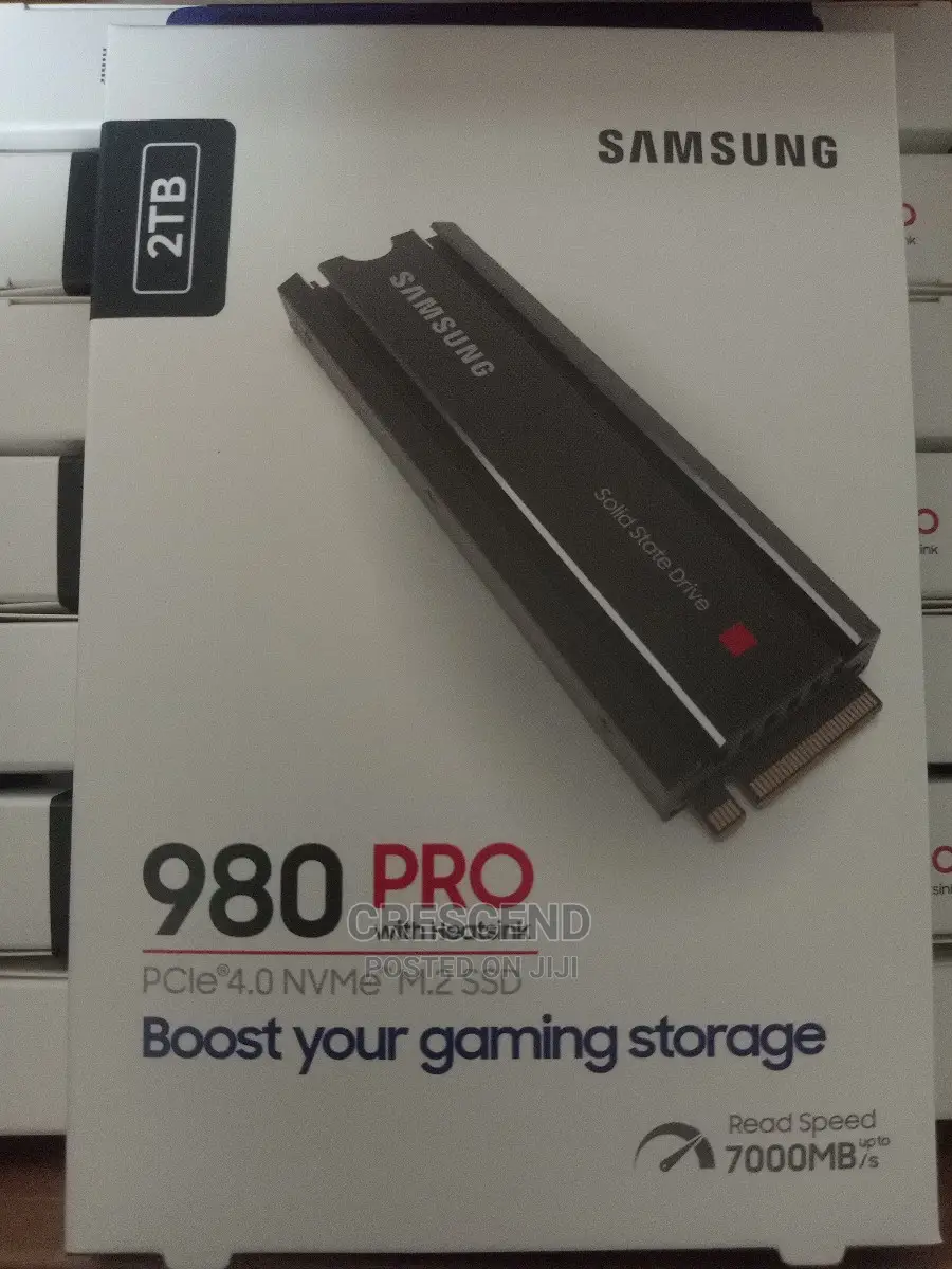 2tb Samsung 980 4.0 Nvme. With Heat Sink