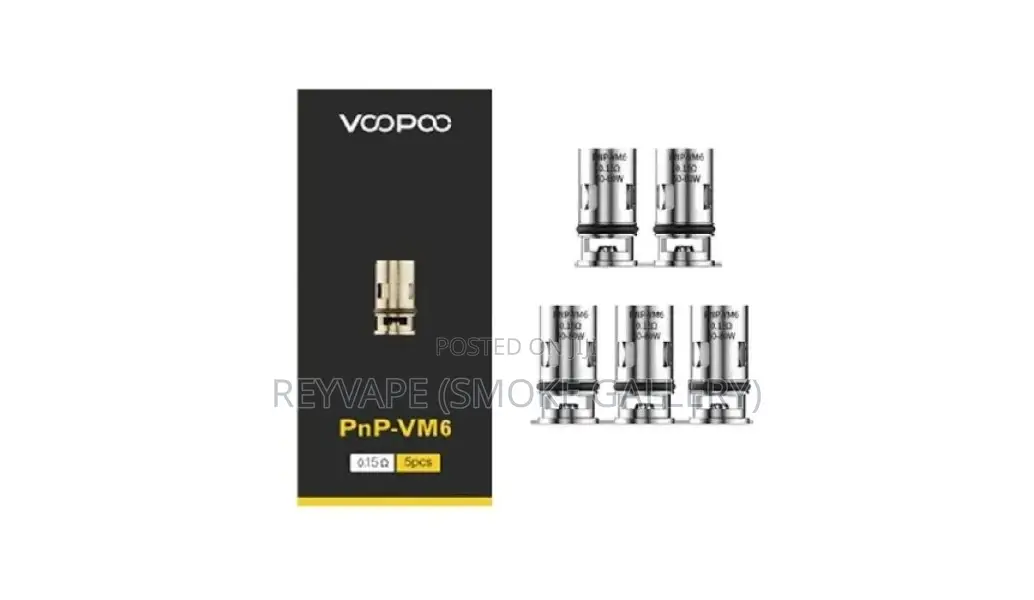 Voopoo PNP-Vm6 0.15ohm Coils - 5 Pack