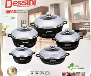 10pcs DESSINI Cookware Set