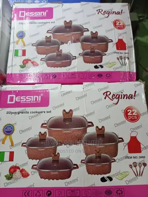22 Pcs Dessini (Regina) Cookware Set