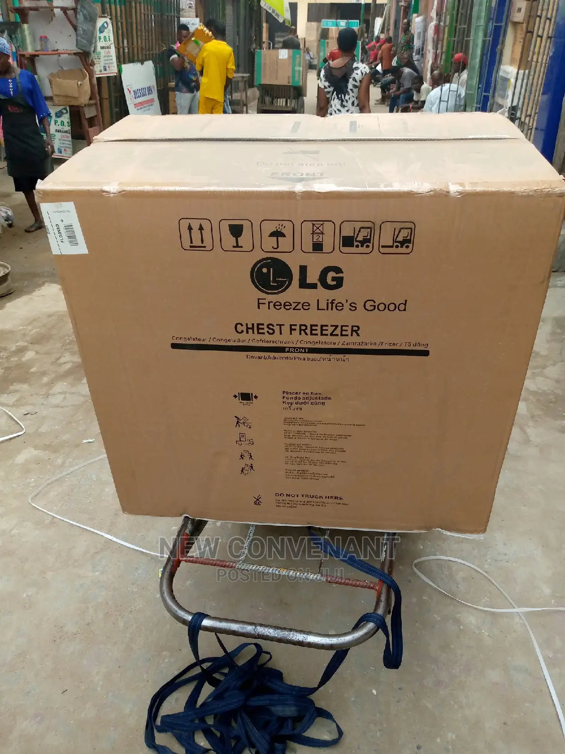 Lg Fast Cooling Freezer Model 358