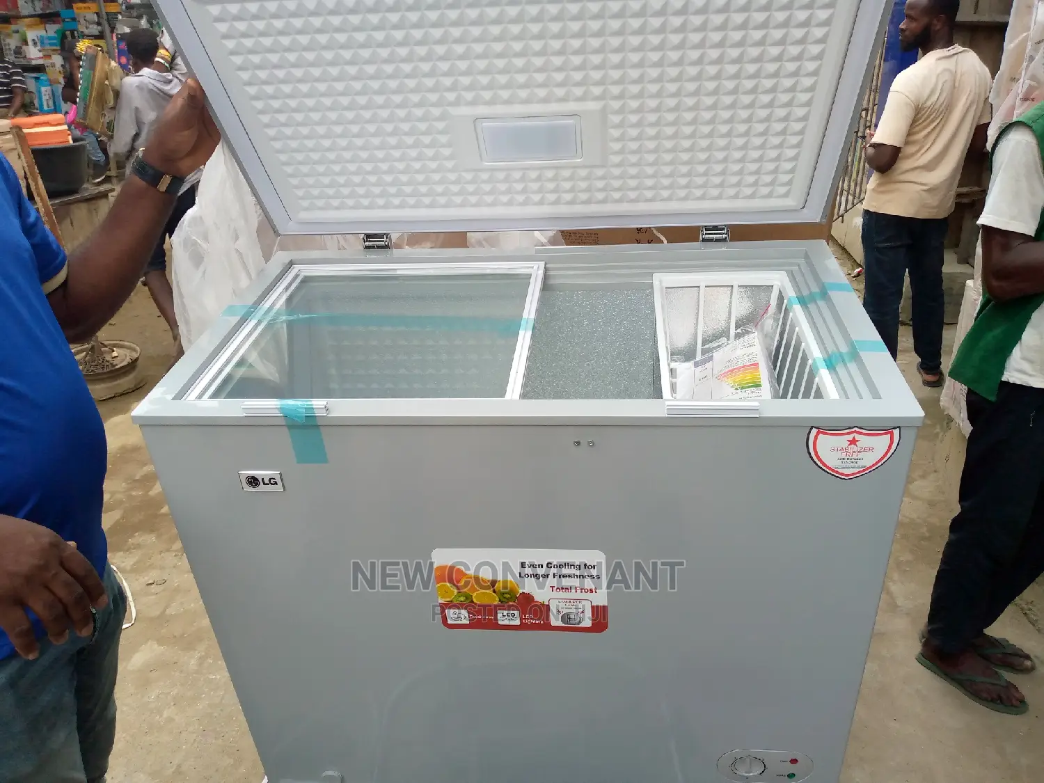 Lg Fast Cooling Freezer Model 358