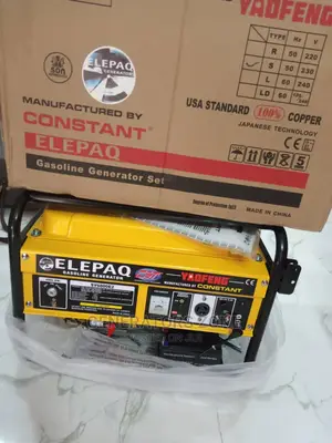 Photo - Elepaq 4.5kva Manual Generator Sv6800e2