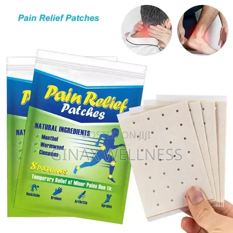 Pain Relief Patch for Backaches, Joint Pains, and Arthritis