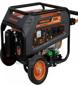5.5kva Rugged Sumec Fireman Generator With Key, 100%Copper