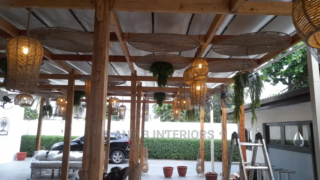Designs and Pergola Bar and Wall Designed