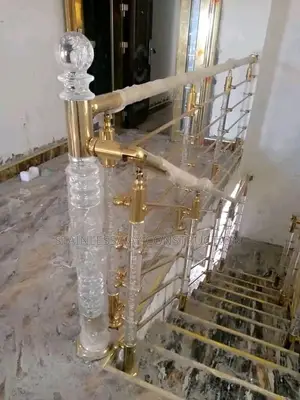 Photo - Classic Crystal Stainless Handrail