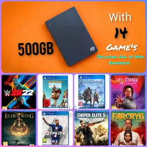 500gb External Hard Drive With Ea Sports Fc 26 13 PKG Game