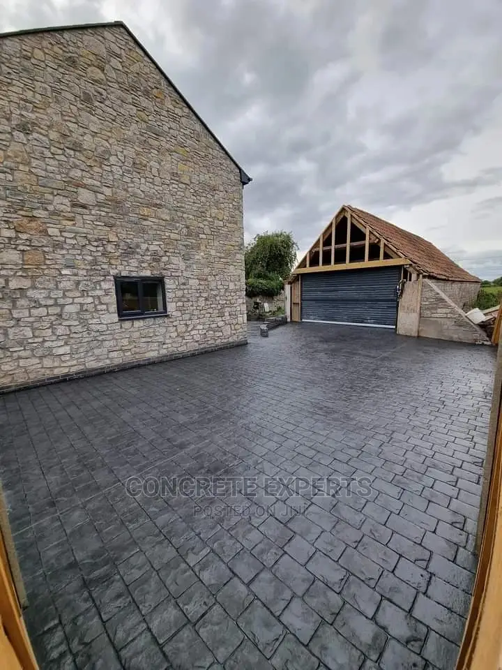 Floor Stamped Concrete
