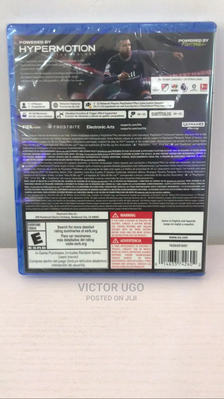 Fifa 2022 Ps5 CD