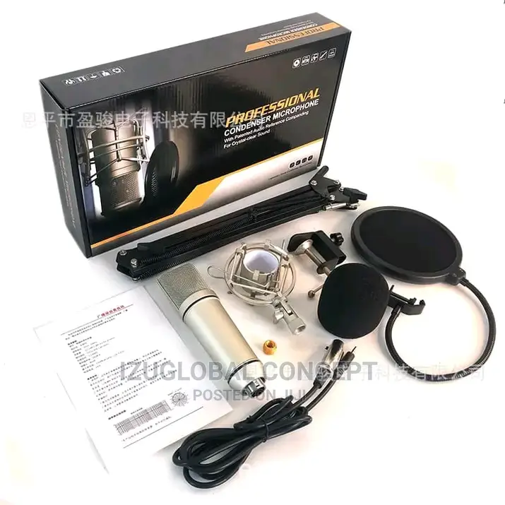 Professional Studio Audio Wired Condenser Microphone