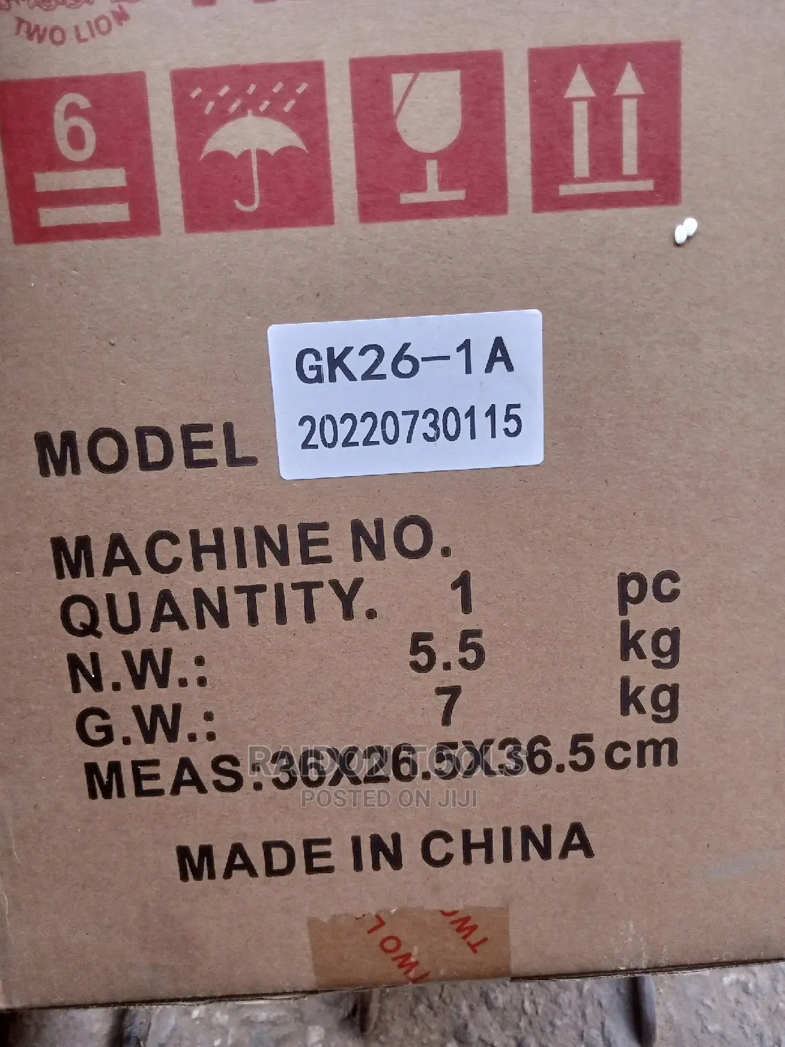 Bag Closer Machine, Two Lions