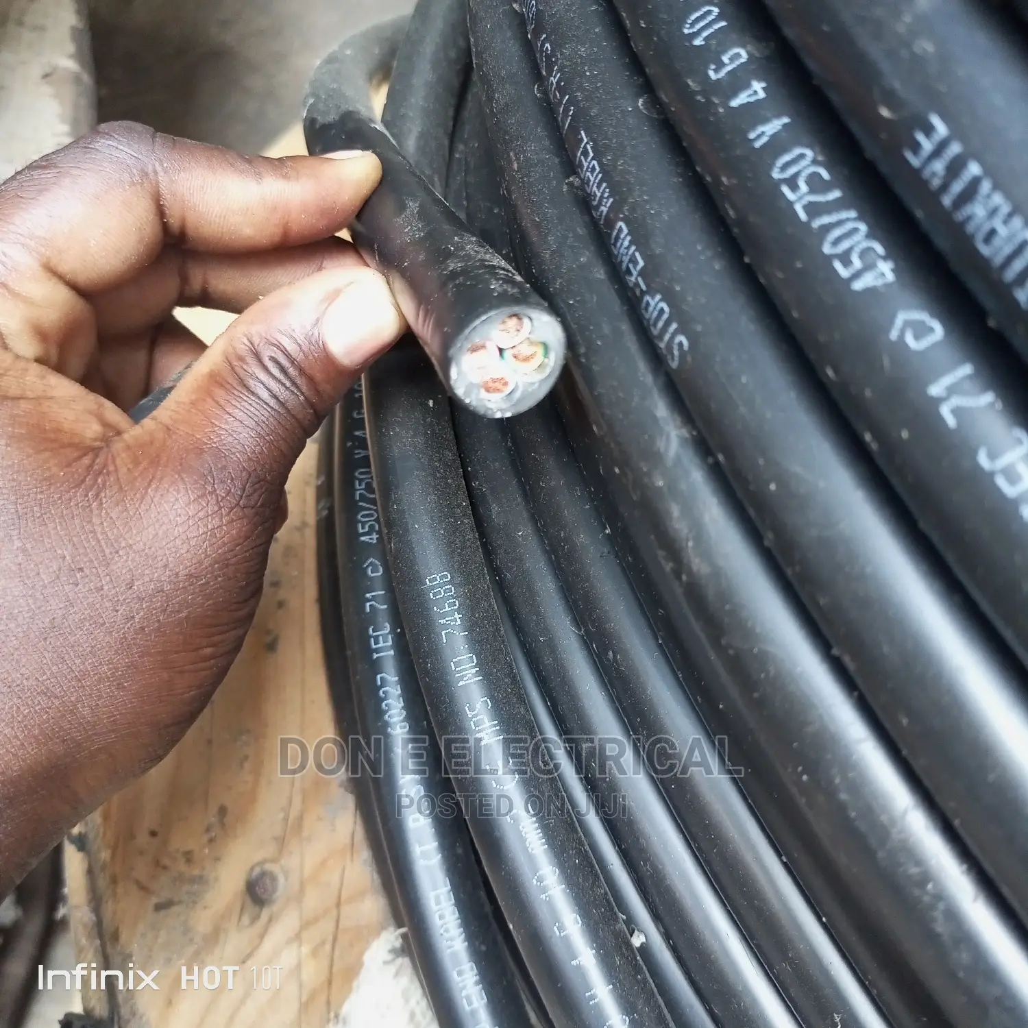 10mm 4core Dc Cable Copper