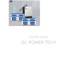 10kva/48v Pure Sine Wave Inverter With 8 Tubular Batteries.