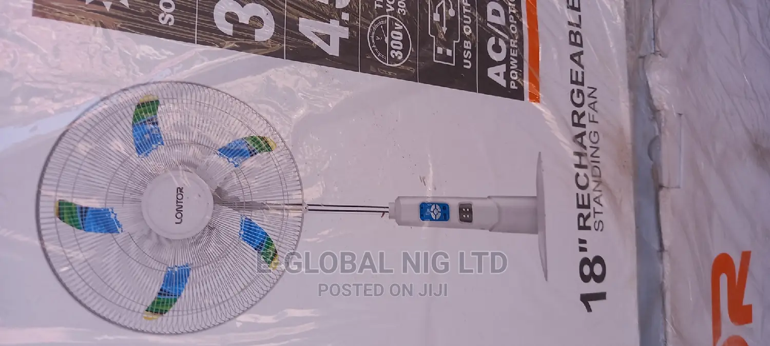Lontor Rechargeable Fan 18iches
