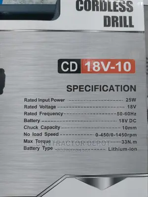 Maxmech Cordless Drill Screwdriver-18voltts
