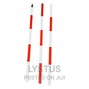 3m X 3 Sections Aluminium Range Pole for Surveying Marks