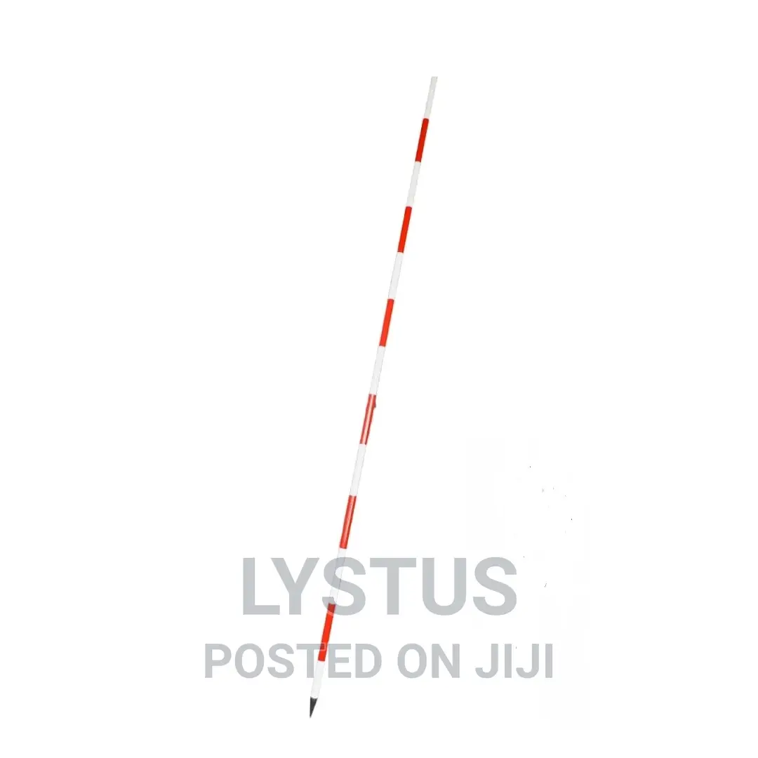 3m X 3 Sections Aluminium Range Pole for Surveying Marks
