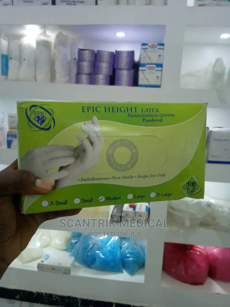 Disposable Latex Examination Gloves