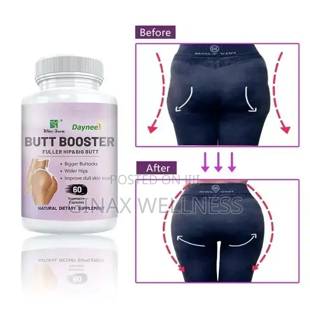 Butt Booster Capsule for Bigger Buttocks and Wider Hips