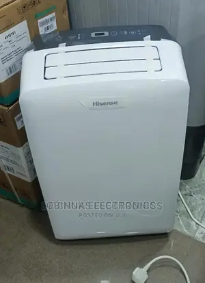 Brand New HISENSE 1.5HP MOBILE Ac(12000BTU)R410 Gas(White)