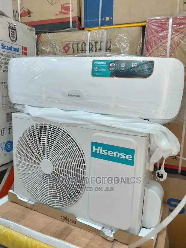 Brand New HISENSE 1.5HP Split Unit Ac/100% Full Copper/
