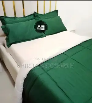 Plain Bedsheet and Duvet