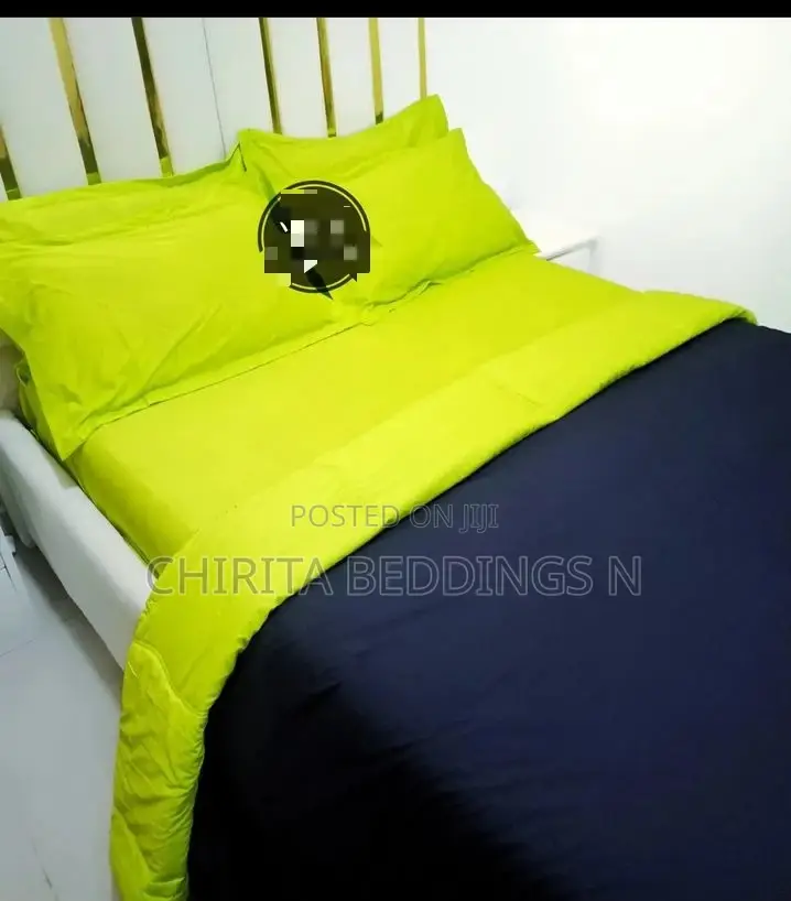 Plain Bedsheet and Duvet