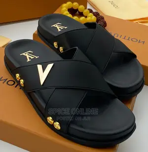 Vvip: Original Louis Vuitton Slippers