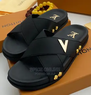 Vvip: Original Louis Vuitton Slippers