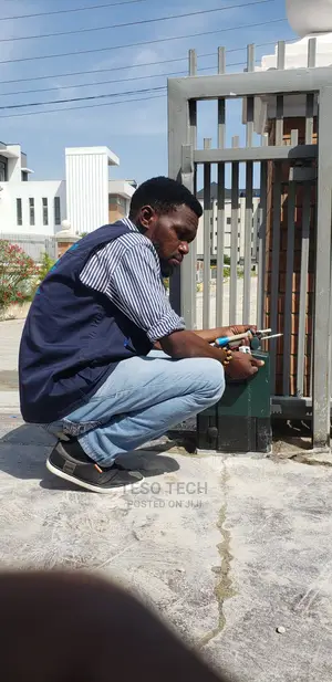 Rolling Machine Gate Installation By Teso Tech