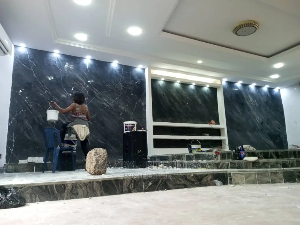 Stucco Marble Effect Painting