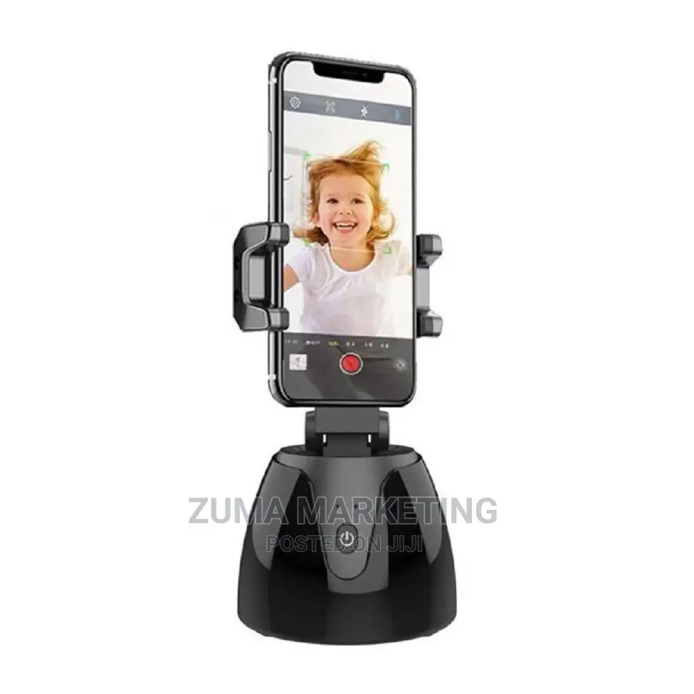 360° Rotation Smart Selfie Auto Face Object Tracking Camera