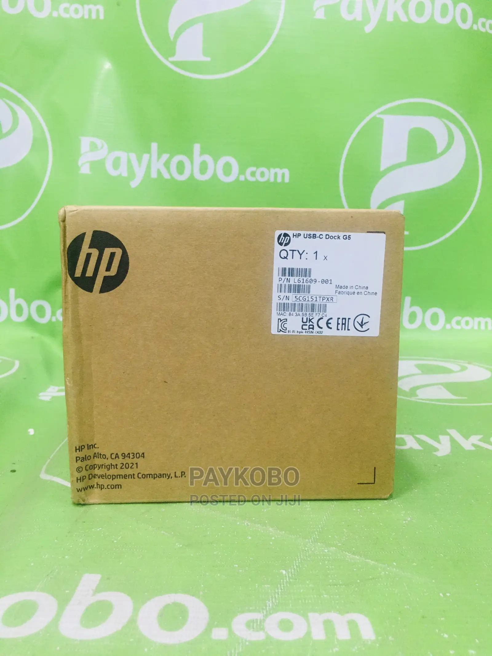 Hp Usb Type-C Dock G5