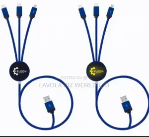 3 in 1 Led Display Fast Charging Cable