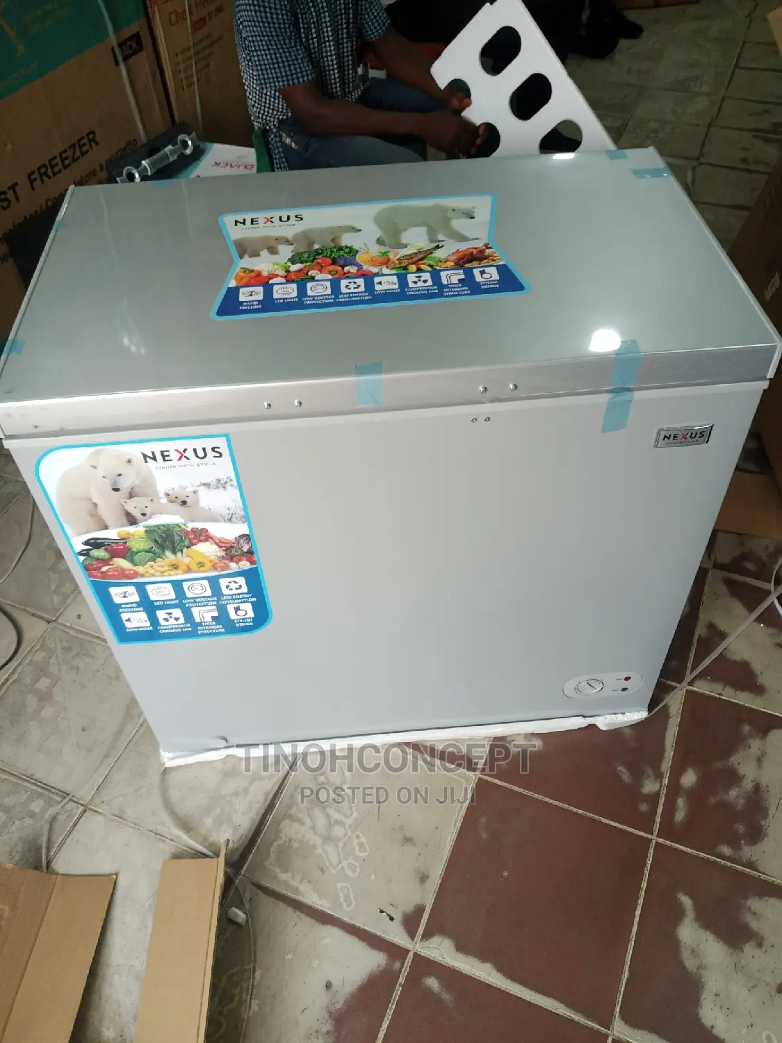 Nexus Chest Freezer 3ft 265l