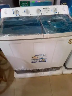 Bruhm 7kg Semi Automatic Twin Top