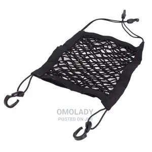 Car Back Seat Mesh Storage Organizer