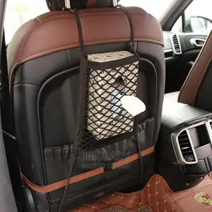 Car Back Seat Mesh Storage Organizer
