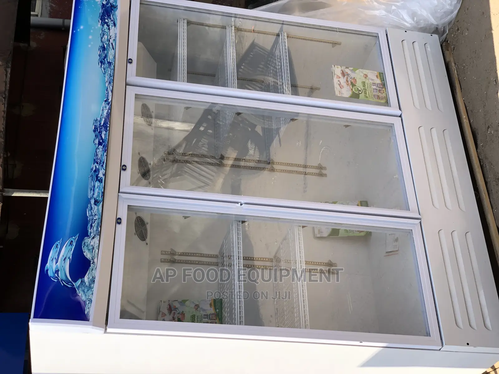 3doors Display Chiller 1000litres