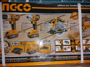INGCO Set of 4 PCS Battery Tools 20V Li-Ion CKLI2010